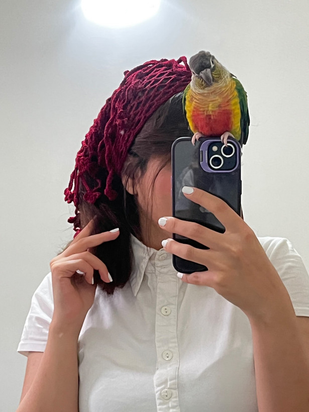 باندانا دست بافت زنانه